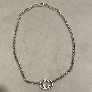 Gucci interlocking double G necklace